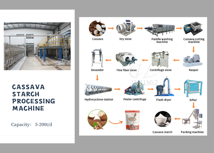 tapioca starch production line