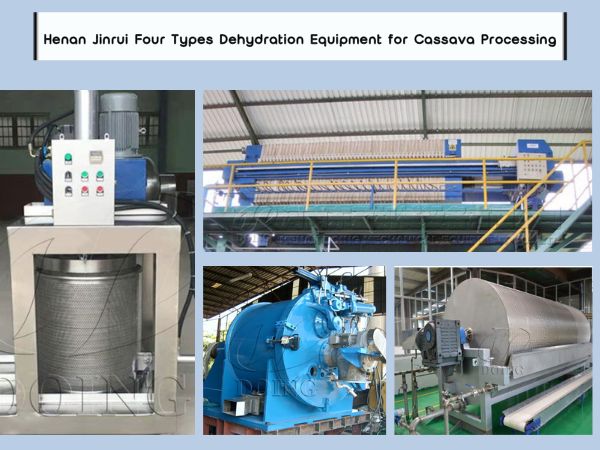 Henan Jinrui Four Types of Dehydration Equipment for Cassava Processing Introduction