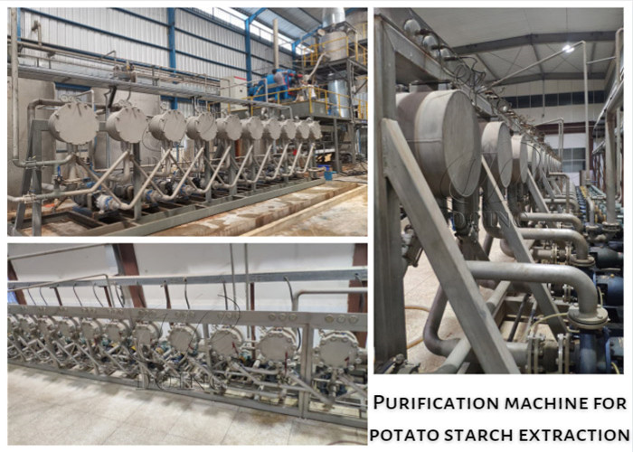 cassava starch processing machine