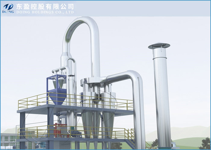 manioc flour drying machine