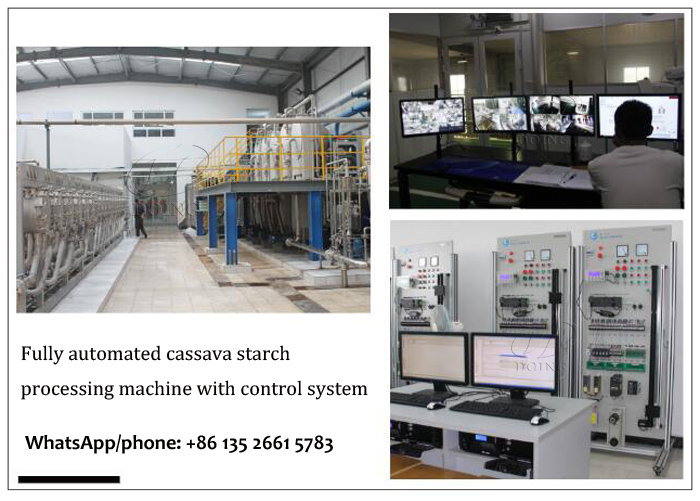 cassava starch making machine