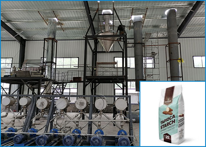 cassava starch processing machine