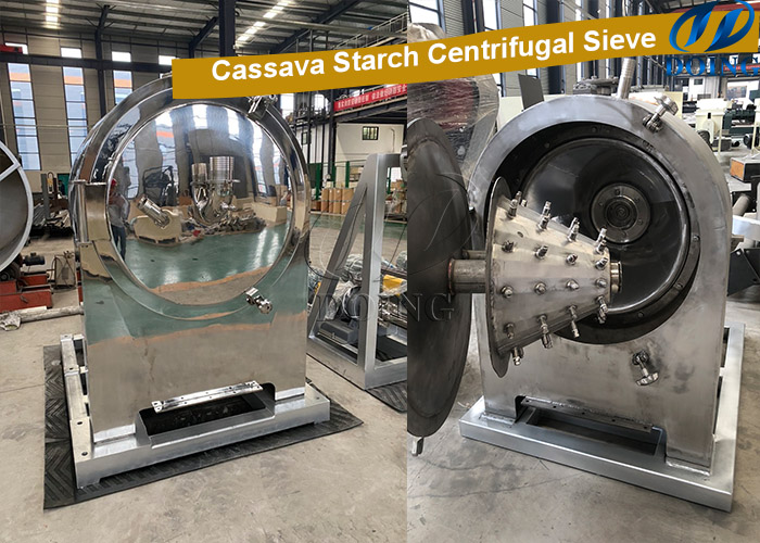 cassava starch processing machines