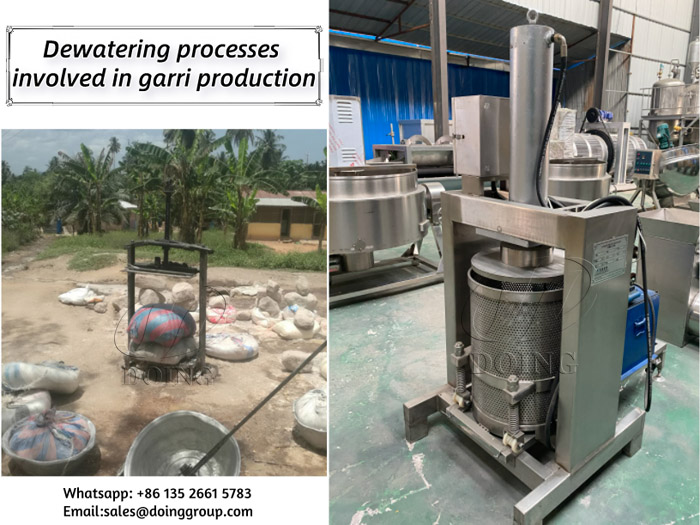 cassava pressing machine