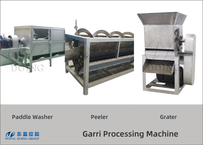cassava pre-processing machines