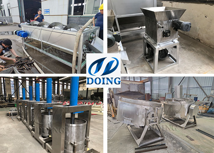 2 in 1 cassava processing line