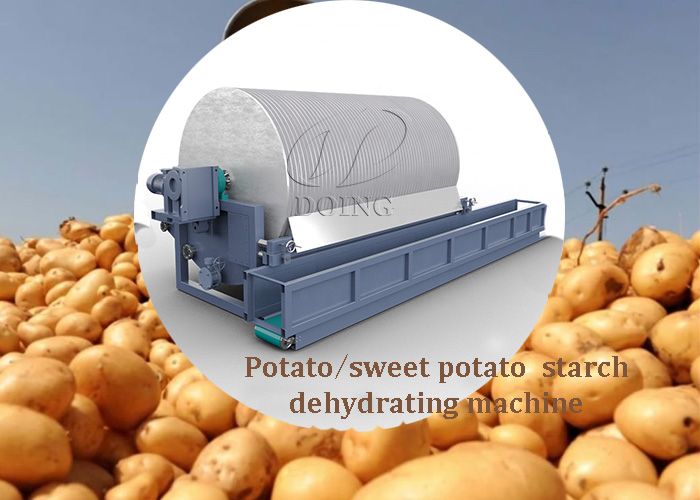 potato starch dehydrating machine