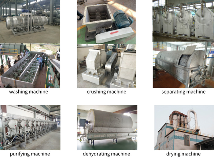 sweet potato starch processing plant