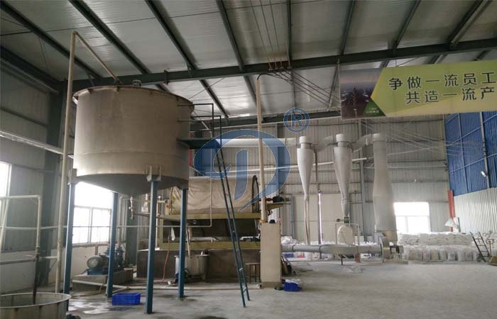 Potato starch machine