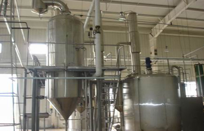 Single effect evaporator system