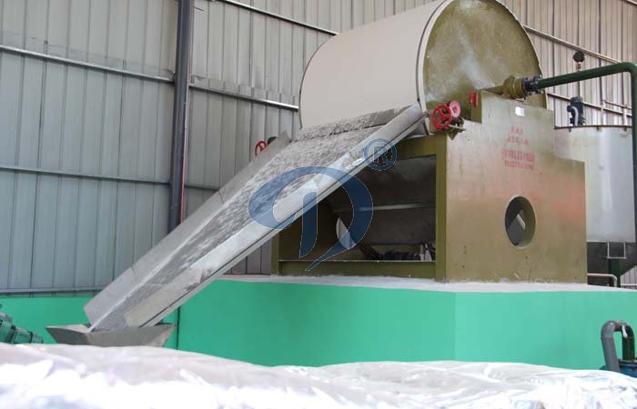 Cassava starch production process