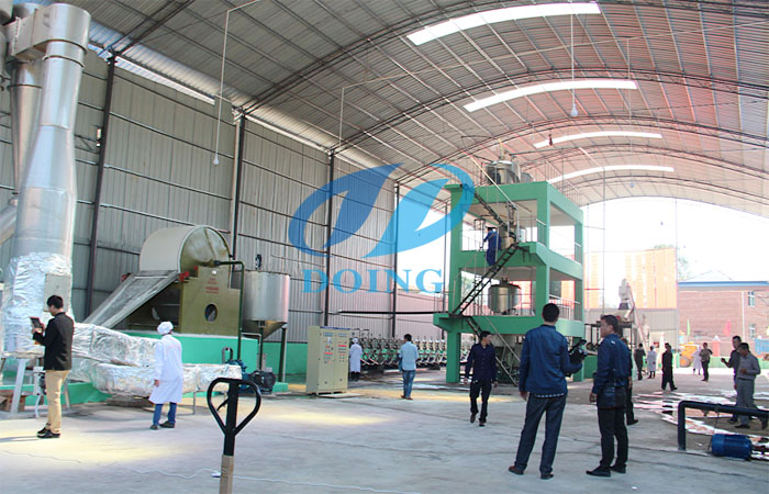 cassava starch processing plant