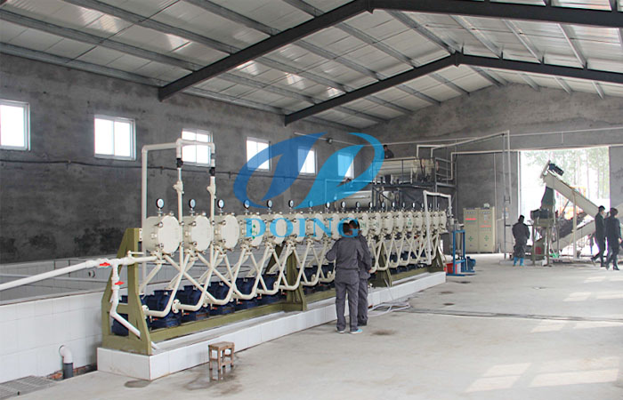 starch processing plant