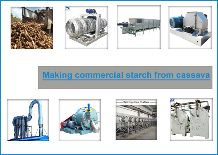 cassava flour processing equipment process