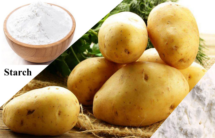 how to remove starch from potatoes