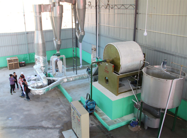 potato starch drying machine