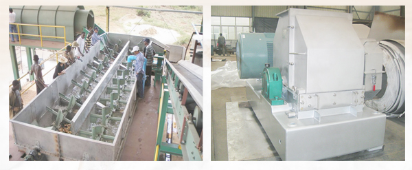 cassava flour processing machine