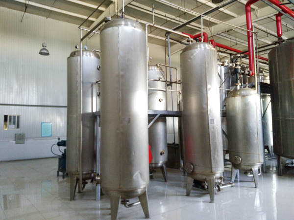 Glucose syrup manufacturing line