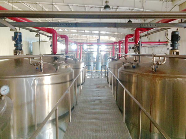 Starch glucose syrup production line