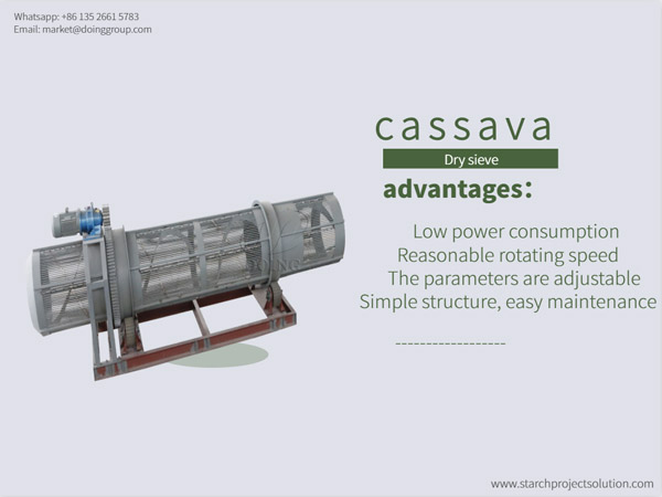 cassava cleaning machine