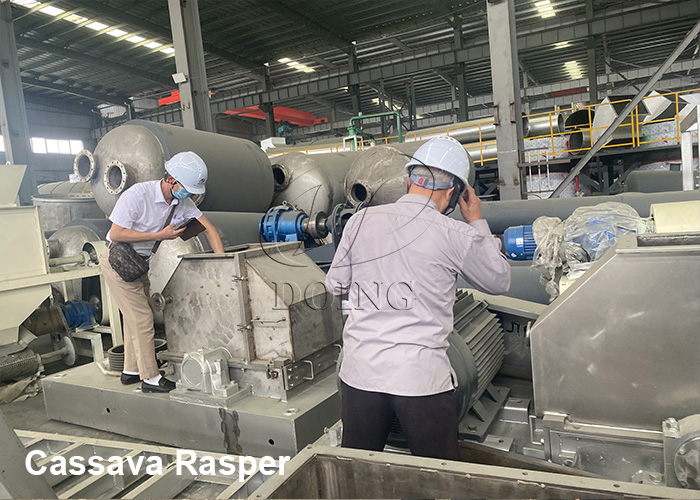 precheck cassava flour making machine