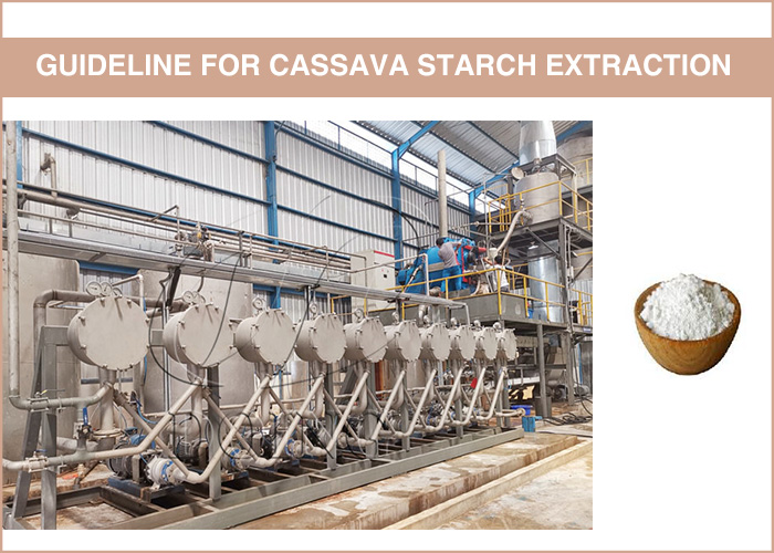 cassava starch making line
