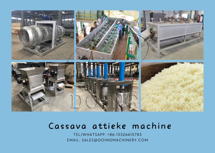 cassava processing machine