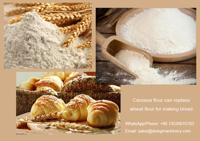 cassava flour production