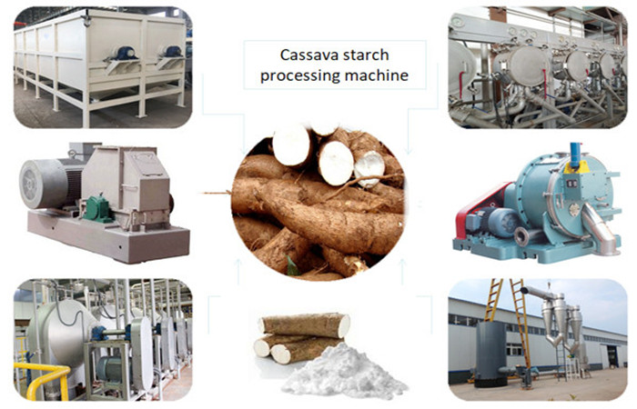 middle-scale cassava starch processing line