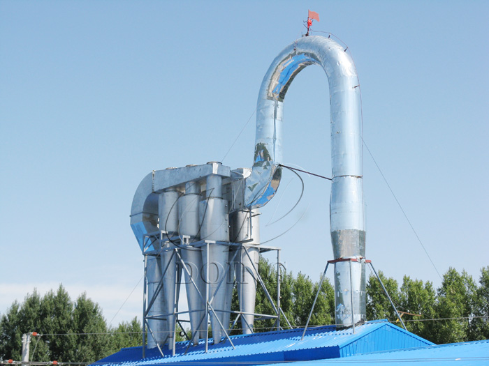the drying equipment for cassava processing