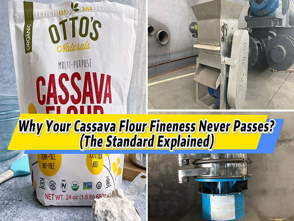 Two Production Mistakes Killing Your Cassava Flour Fineness Pass Rate