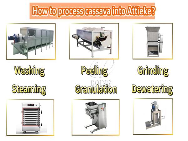 How to Process Attieke? Complete Equipment & Workflow Guide | Henan Jinrui