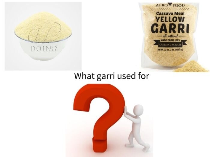  what is garri used for