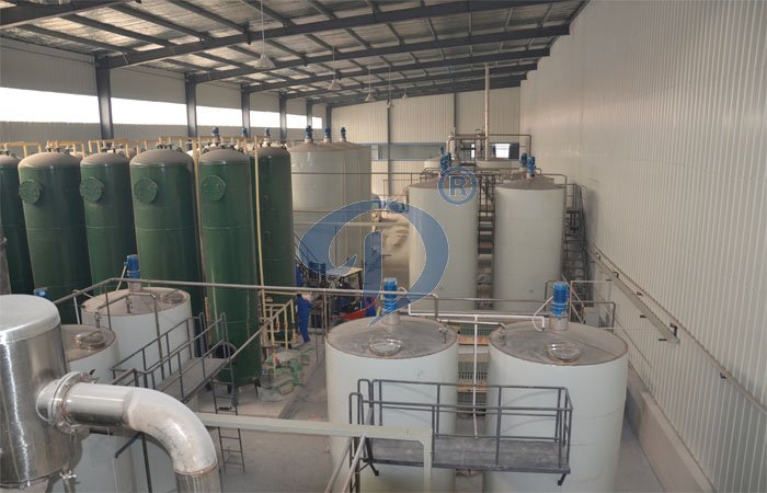 Fructose syrup production equipment