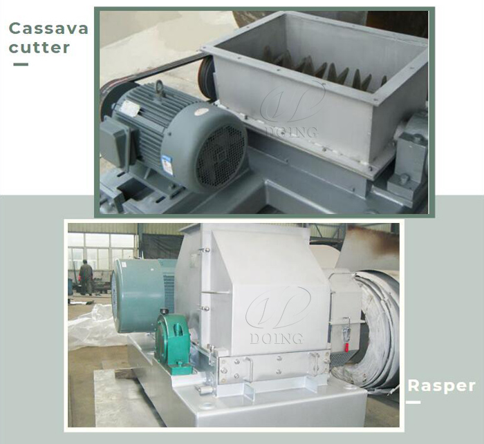 cassava flour processing machine